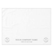 Werbeausstellung für Unternehmen mit individuellem Tischdecke (Vorderseite (Horizontal))