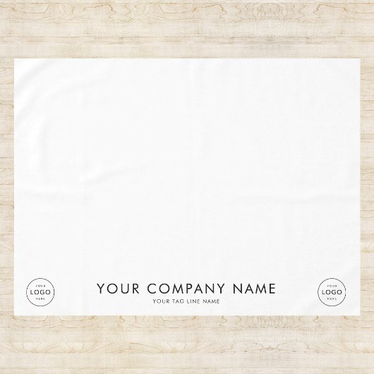 Werbeausstellung für Unternehmen mit individuellem Tischdecke