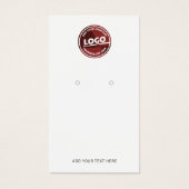 Werbeausweis-Karte für Unternehmensmarken hinzufüg (Vorderseite)