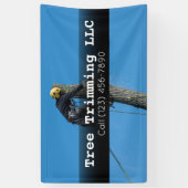 Werbebanner für Baum-Schneiden Banner (Vertikal)