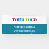 Werbebanner für benutzerdefinierte Logos und Text Banner (Horizontal)