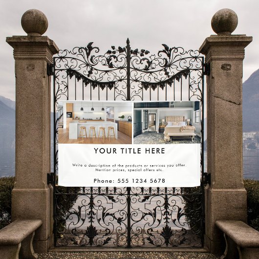 Werbebanner für Business 2-Foto Banner