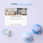 Werbebanner für Business 2-Foto Flyer (Einzeln)