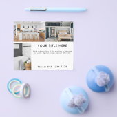 Werbebanner für Business 3 Foto Flyer (Einzeln)