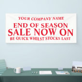 Werbebanner für den Einzelhandel Banner (Messe)