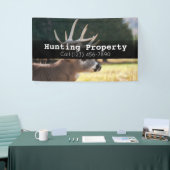 Werbebanner für die Jagdgesellschaft Banner (Messeveranstaltung)