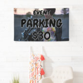 Werbebanner für Event Parking Company Banner (Insitu)