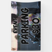 Werbebanner für Event Parking Company Banner (Vertikal)