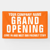 Werbebanner für Großkunden Banner (Horizontal)