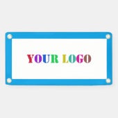 Werbebanner für kundenspezifische Firmenlogo Banner (Horizontal)