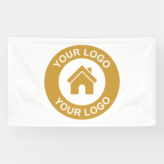 Werbebanner für kundenspezifische Firmenlogos Banner (Horizontal)