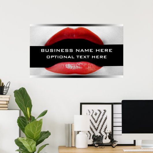 Werbebanner Poster (Heimbüro)