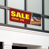 Werbebanner speichern banner (Äußeres Gebäude)