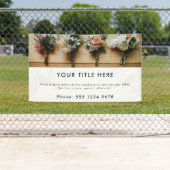 Werbebanner und Foto für Unternehmen Banner (Insitu)