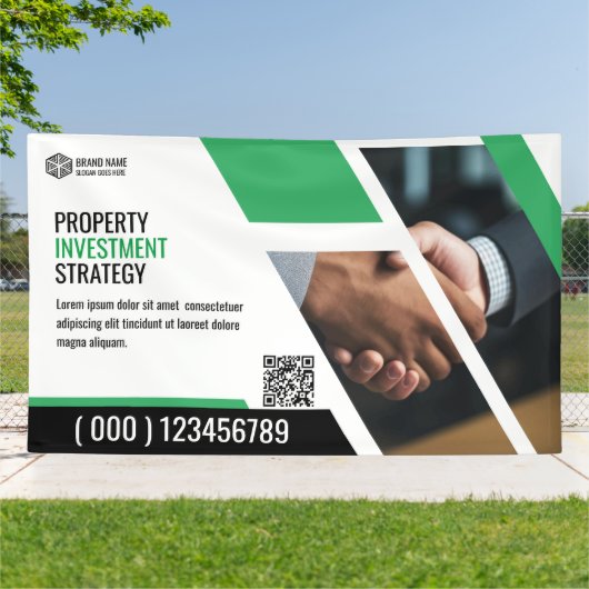 Werbebanner-Vorlage Banner (Außenbereich)