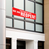 Werbebanner zur Werbeaktion Banner (Äußeres Gebäude)
