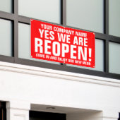 Werbebanner zur Werbeaktion Banner (Äußeres Gebäude)