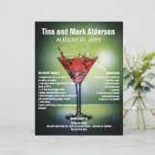 Werbeblatt für Barkeeper (Stehend Vorderseite)