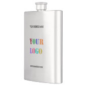 Werbebroschüre für Firmenlogo Flachmann (Links)