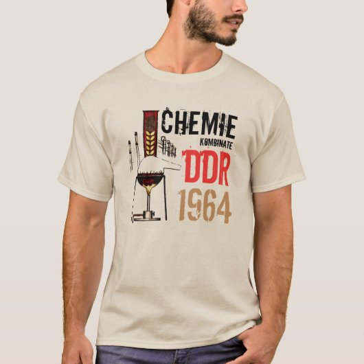 Werbedesign DDR Chemie T-Shirt (Vorderseite)