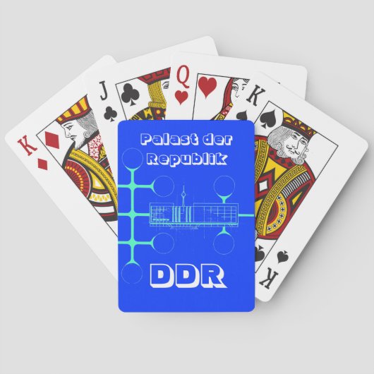 Werbedesign DDR Spielkarten (Rückseite)