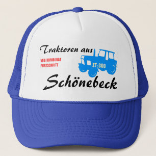 Werbedesign Kombinat Fortschritt DDR Truckerkappe