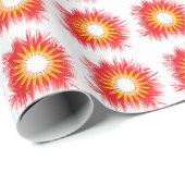 Werbeexplosion Geschenkpapier (Rolleneckpunkt)