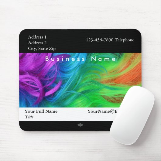 Werbefarbenmousepad Mousepad (Mit Mouse)