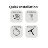 Werbefenstersigne für Unternehmen - Benutzerdefini Fensteraufkleber