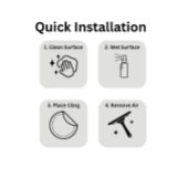 Werbefenstersigne für Unternehmen - Benutzerdefini Fensteraufkleber