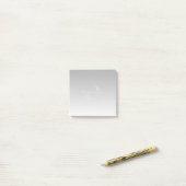 Werbefirma für das Black Business Logo Post-it Klebezettel (Auf Schreibtisch)