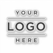 Werbefirma für Firmenlogo Aufkleber (Vorderseite)