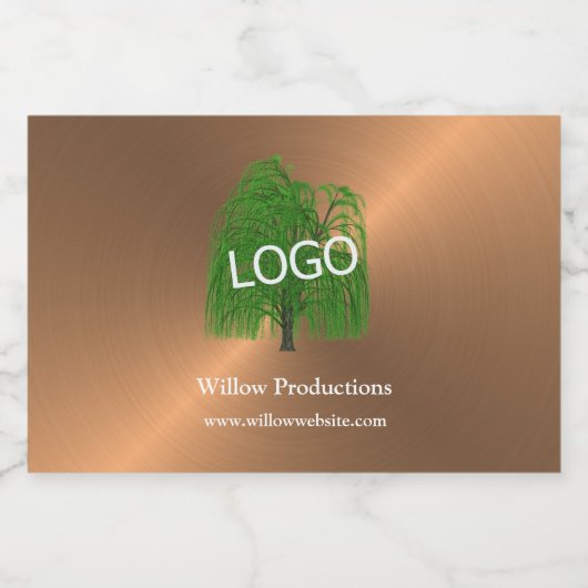 Werbefirma für Firmenlogo Lebensmitteletikett (Einzelnes Label)