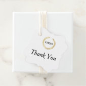 Werbefirma für Firmenlogo Vielen Dank Geschenkanhänger (Beispiel)