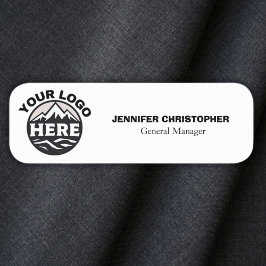 Werbefirma für kundenspezifische Logos Magnetic Namensschild