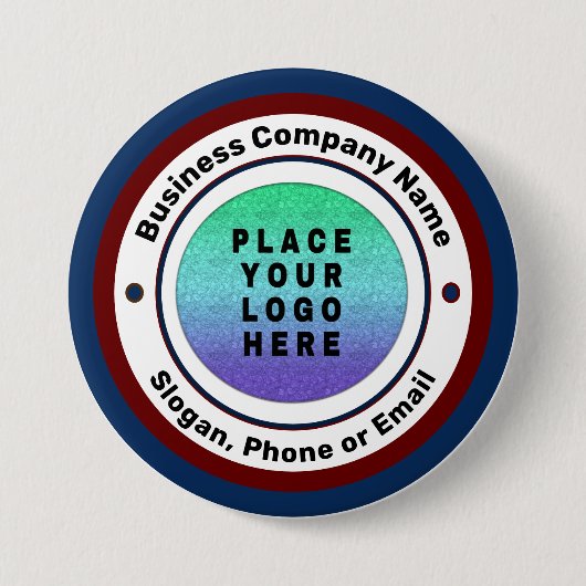 Werbefirma für Logos Button (Vorderseite)