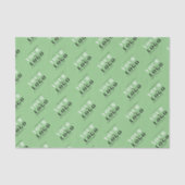 Werbefläche für benutzerdefinierte Markenbezeichnu Seidenpapier (Vorderseite)