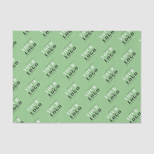 Werbefläche für benutzerdefinierte Markenbezeichnu Seidenpapier (Vorderseite)