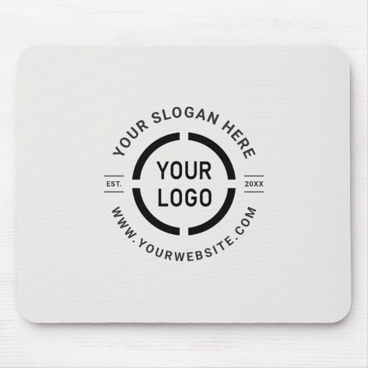 Werbefläche für Elfenbein-Logo Mousepad (Vorne)