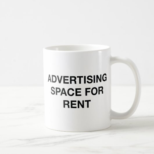 Werbefläche für Mieten Kaffeetasse (Rechts)