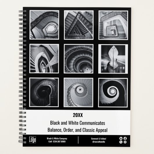 Werbefoto Collage Small Business Planner Planer (Vorderseite)