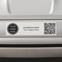 Werbegeschaeft-Logo und QR-Code-Branding grau