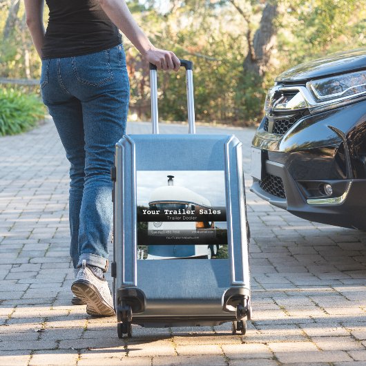 Werbegeschäft für Anhänger Händler Aufkleber (Koffer Insitu)