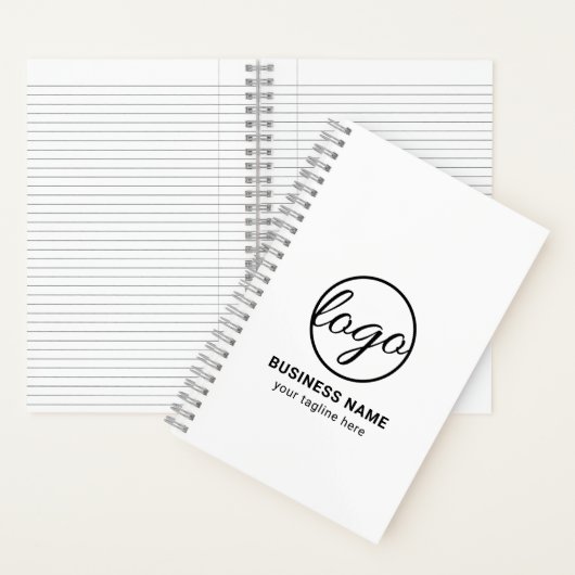 Werbegeschäft für Unternehmen mit eigener Markenbe Notizblock (Innen)