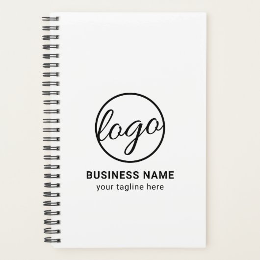 Werbegeschäft für Unternehmen mit eigener Markenbe Planer (Vorderseite)