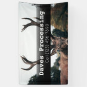 Werbegeschäft für Wildtiere Banner (Vertikal)