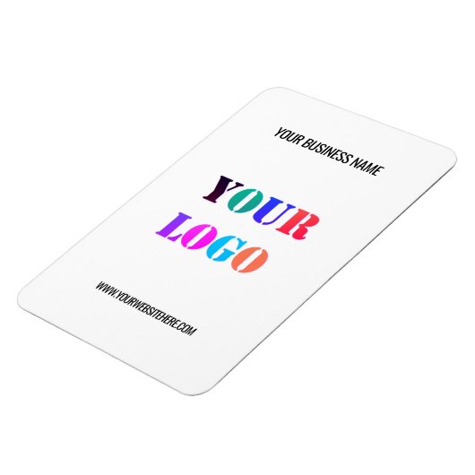 Werbegeschenk für benutzerdefinierte Firmenlogos Magnet (Linke Seite)