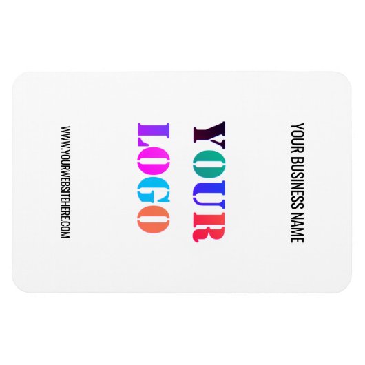 Werbegeschenk für benutzerdefinierte Firmenlogos Magnet (Horizontal)