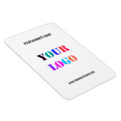 Werbegeschenk für benutzerdefinierte Firmenlogos Magnet (Rechte Seite)
