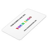 Werbegeschenk für benutzerdefinierte Logo-Namen Magnet (Linke Seite)